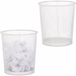 Si vous souhaitez disposer d’une corbeille à papier qui en plus de remplir ses fonctions de base est élégante, alors cette po ...