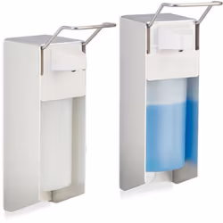 Grâce à ce distributeur de savon mural, vous n’aurez plus de problèmes de place sur votre évier ou lavabo. L’étrier permet un ...