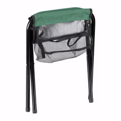 Tabouret pliant camping, avec poche, jusqu'à 120 kg, pliable, léger, siège plage, HxLxP: 39 x 29 x 35 cm, vert - Relaxdays - Vue supplémentaire 6