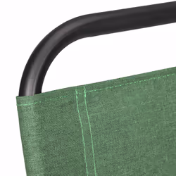 Tabouret de camping avec poche, pliant, sans dossier, pêche, jardin, chaise à transporter, 60x35x35 cm, vert - Relaxdays - Vue supplémentaire 7