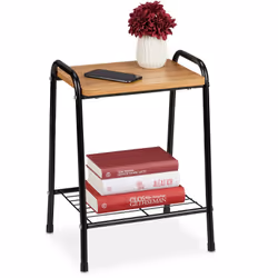 Cettetable d’appoint vous permet d’avoir un espace de rangement pratique près devotre canapé. Sur le plateau de table, vous p ...