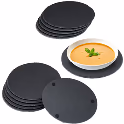 Impressionnez vos invités lorsque vous servez des mets avec ces assiettes décoratives en ardoise. En plus des sushis, du from ...