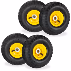 Achetez ces roues pour votre plus grand confort pour le chariot, le chariot manuel ou le diable. Vous pourrez avec ces roues  ...