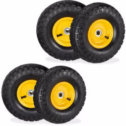 pourrez avec ces roues en caoutchouc transporter des charges lourdes. La roue complète est non seulement très mobile avec sa  ...