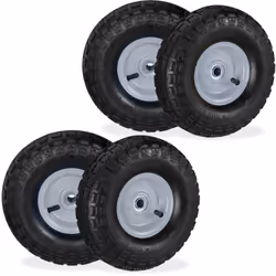 pourrez avec ces roues en caoutchouc transporter des charges lourdes. La roue complète est non seulement très mobile avec sa  ...