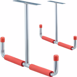Votre garage est encombré par votre équipement sportif, vos outils et vos pièces de rechange ? Optez pour ce lot de 2 porte-o ...