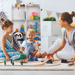 Relaxdays - Bibliothèque pour enfants, hlp : 90x59x30 cm, étagère livres enfants motifs chien, 8 casiers, mdf, multicolore