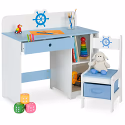 Que ce soit pour faire ses devoirs ou pour bricoler, votre enfant va adorer ce set ! Les livres et jouets peuvent être rangés ...