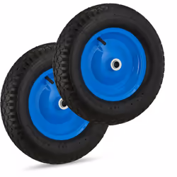 S’il vous faut une nouvelle roue pour votre brouette de jardin, faites l’acquisition de cette roue de diable 4.80 4.00-8 en j ...