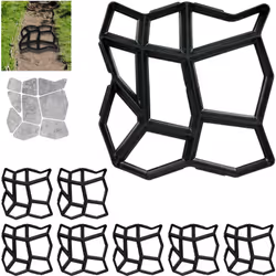 Aménagez votre jardin comme vous voulez avec le moule de fonte réutilisable pour béton et ciment. Vous créez avec le moule po ...