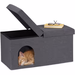 Avec cette grotte pour animaux au design moderne, offrez à votre chat un refuge confortable pour dormir et se mettre à l’abri ...