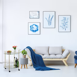 Chariot de cuisine, 2 niveaux, porte-bouteilles, métal & verre, HxLxP : env. 79 x 45 x 65,5 cm, couleur laiton - Relaxdays