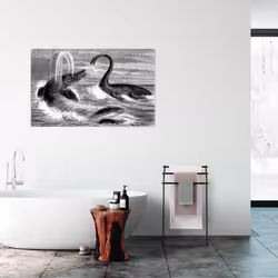 Porte-serviettes, 3 barres, HxLxP : 86 x 51 x 19 cm, antidérapant, salle de bain, chambre, acier, noir - Relaxdays