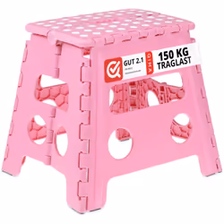 Ce tabouret est un marchepied universel pratique dans votre maison. L’escabeau se déplie en un tour de main et vous permet d’ ...