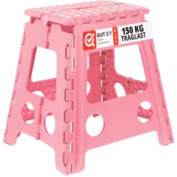 Ce tabouret est un marchepied universel pratique dans votre maison. L’escabeau se déplie en un tour de main et vous permet d’ ...
