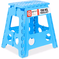 Ce tabouret est un marchepied universel pratique dans votre maison. L’escabeau se déplie en un tour de main et vous permet d’ ...