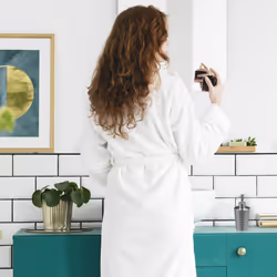 Accessoires de salle de bain, 5 pièces, en inox brossé et plastique, design moderne et harmonieux, argenté - Relaxdays