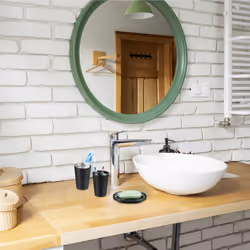 Accessoires de salle de bain, 5 pièces, en inox brossé et plastique, design moderne et harmonieux, anthracite - Relaxdays