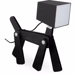 Cette lampe dechevet en forme de chien illuminera non seulement la pièce dans laquelle ellesera installée, mais aussi votre j ...