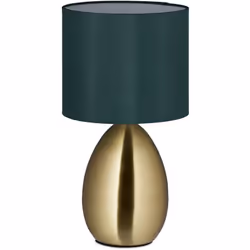 Avec cette lampe de chevetmoderne vous faites entrer un accessoire élégant dans votre pièce. La lampetactile dotée d’un socle ...