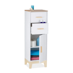 Relaxdays 10039121 Blanc, Bois