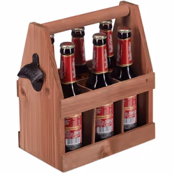 Contrairement aux porte-bières en carton qui qui ne garantissent pas toujours la sécurité des boissons, ce porte-bouteille en ...