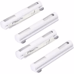 Ce lot pratique de 4 distributeurs de film alimentaire ou aluminium est l'accessoire idéal pour votre cuisine. Placez le film ...