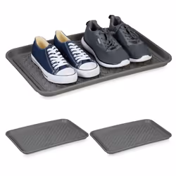 Si vous cherchez une solution pour que vos chaussures sales et mouillées ne salissent plus votre entrée ou votre dressing, op ...