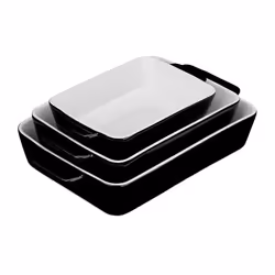 Lot de 3 plats à four en céramique - 4052025396879