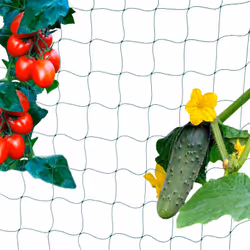 Avec ce filet à grandes mailles, vous pouvez offrir à vos plantes grimpantes le soutien nécessaire à leur croissance aussi bi ...