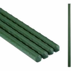 Avec ces piquets vert foncé en set pratique de 10 pièces, vous donnez plus de stabilité aux plantes. Les piquets de plantatio ...