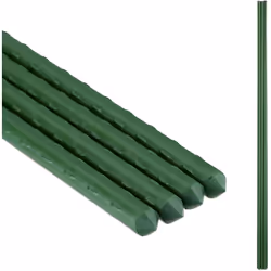 Avec ces piquets vert foncé en set pratique de 10 pièces, vous donnez plus de stabilité aux plantes. Les piquets de plantatio ...