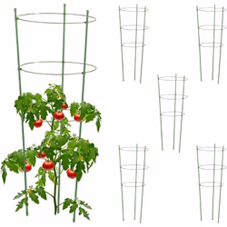 Avec ce lot de 6 tuteurs à tomates, vous pouvez offrir à vos plantes grimpantes le soutien nécessaire pour pousser harmonieus ...
