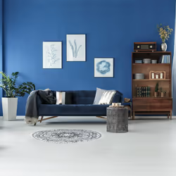 Tapis rond motif mandala, tapis coton avec franges, antidérapant, tapis de salon bohème, ø 120 cm, crème/noir - Relaxdays