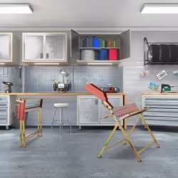 Chevalet sciage, support pour tronçonneuse, protège-guide, barre mesure coupe, charge max. 120 kg, métal, doré - Relaxdays