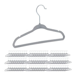 90x Cintres enfants set velours Cintres bébé décoratif chemises antidérapant crochet rotatif