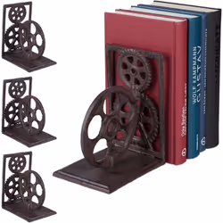 Ce serre-livres en lot de 4 est un objet de décoration particulier pour tous les amateurs de livres. Vos livres sont mis en v ...