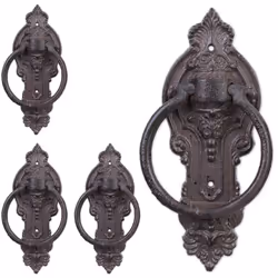 Si vous affectionnez un style rural détaillé ou un charme nostalgique, alors le heurtoir de porte en lot de 4 est la décorati ...
