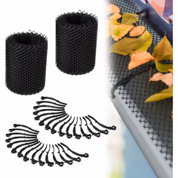 Marre de devoir monter sur votre toit ou sur une échelle pour effectuer un nettoyage fastidieux des gouttières ? Cette grille ...