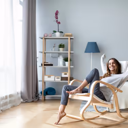Relaxdays - Panier de rangement en bambou, lot de 3, corbeille à poignées, trois tailles différentes, blanc/nature