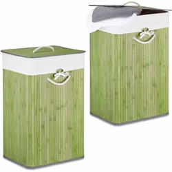 Faites le bon choix et optez pour ce panier à linge en bambou pour votre salle de bain, cuisine ou cave. Le sac à linge en ba ...