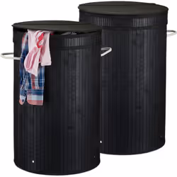 Ce panier à linge en bambou est à la fois pratique et décoratif pour votre intérieur. Le bambou est un matériel à la fois fac ...