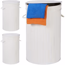 Ce panier à linge en bambou est à la fois pratique et décoratif pour votre intérieur. Le bambou est un matériel à la fois fac ...