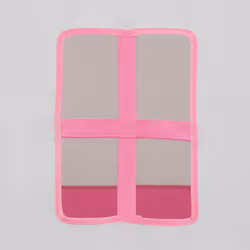 Tente pour enfants, unisexe, pour intérieur et extérieur, HxLxP : env. 92x120x86 cm, blanc et rose - Relaxdays - Vue supplémentaire 7