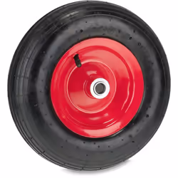Besoin d’une nouvelle roue pour votre brouette ? Cette roue pneumatique 3.50-6 vous garantit un confort de conduite maximal.  ...