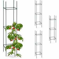 Offrez à vos plantes en bac grimpantes un support et une forme avec le set de 4 supports pour petites plantes ornementales et ...