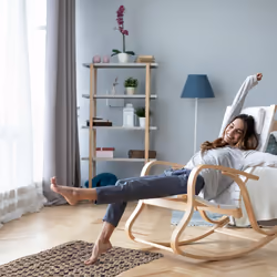 Relaxdays - Tapis en jute, tissé main, fibres naturelles, 60 x 90 cm, pour l'entrée, la chambre ou la cuisine, beige/noir