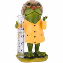 Mesurez les précipitations dans votre jardin grâce à ce joli pluviomètre analogique. La petite grenouille au design mignon et ...
