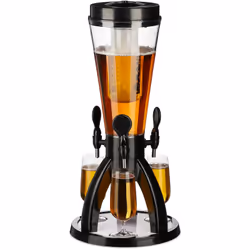 Ce distributeur à boissons doté de 3 robinets poussoirs est l’accessoire idéal pour la prochaine fête ! Vous pourrez désormai ...