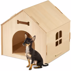 Description générale Offrez un véritable lieu de repos à votre animal à quatre pattes avec cette superbe niche au design déco ...